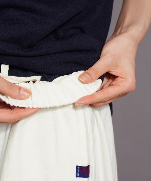 カヤ(カヤ)の「【カヤ】四季巡り幅広もんぺ風パンツ(その他パンツ・レディース・ホワイト/グレー/ダークパープル/スミクロ・FREE)」の16枚目の写真