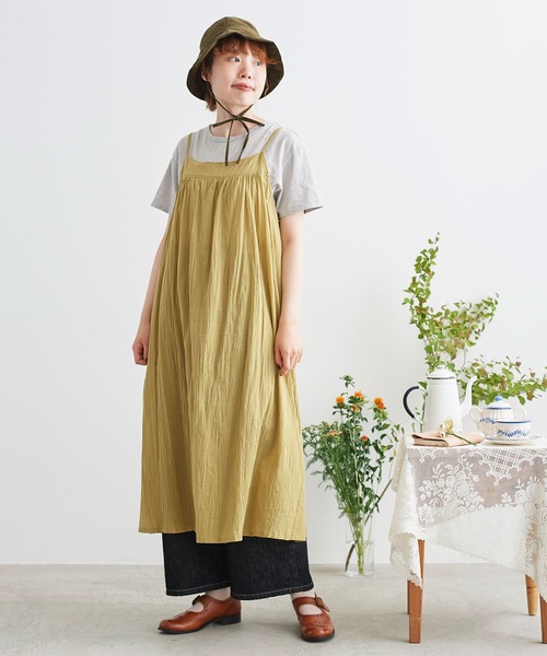 chambre de charme(シャンブルドゥシャーム)の「cdc 小さなお花刺繍T(Tシャツ/カットソー・レディース・ライトグレー/ホワイト・FREE)」の15枚目の写真