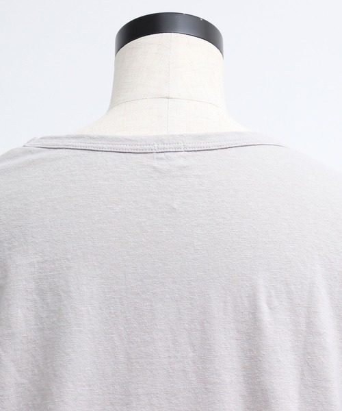 chambre de charme(シャンブルドゥシャーム)の「cdc 小さなお花刺繍T(Tシャツ/カットソー・レディース・ライトグレー/ホワイト・FREE)」の22枚目の写真