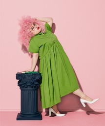 PUNYUS | パールボタンシャツワンピース(ワンピース)