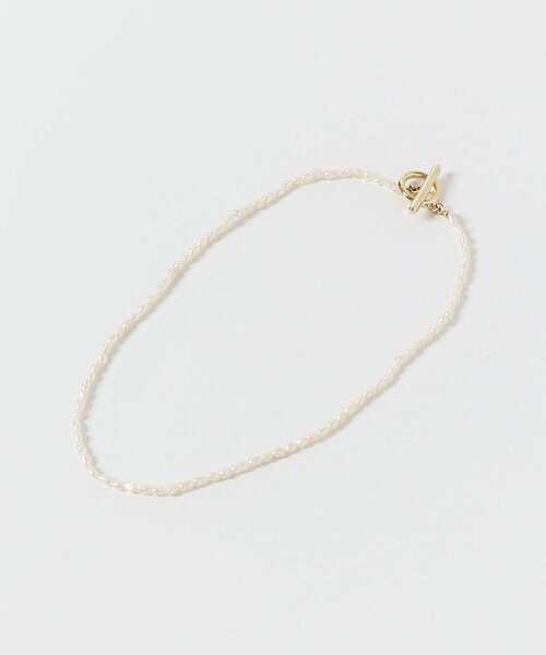 SMELLY（スメリー）の「タンスイパールショートネックレス（ネックレス・レディース・アイボリー・-）」の5枚目の写真