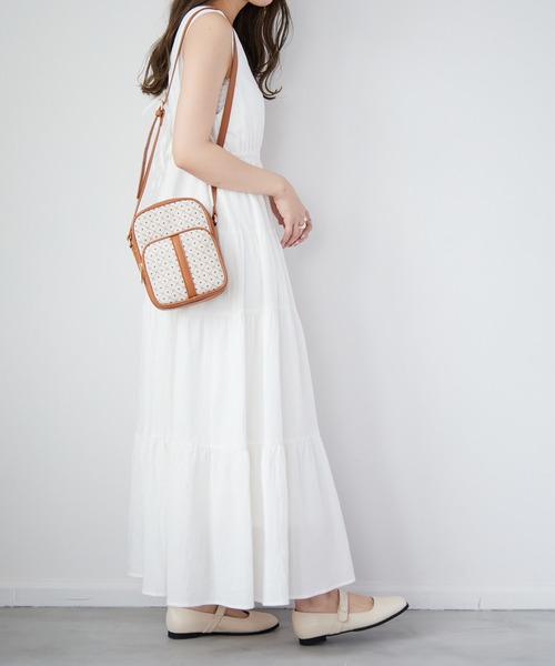 Heather（ヘザー）の「コットンティアードノースリーブ