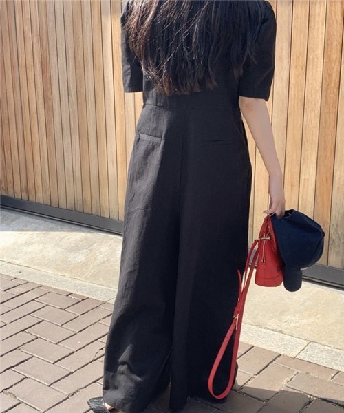 FREE STYLISTS(フリー スタイリスト)の「ウエストリボン 半袖 FREE STYLISTS(フリー スタイリスト)の「ウエストリボン 半袖