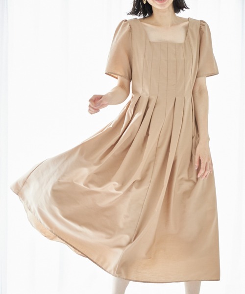 タックデザインワンピース ワンピース Nostalgia アンドドットノスタルジア のファッション通販 Zozotown