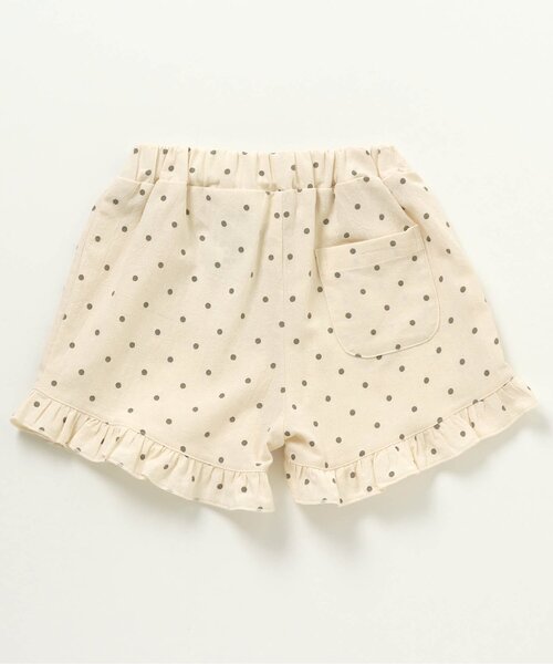 apres les cours(アプレレクール)の「GIRL’S 裾フリルキュロットパンツ_ショート丈(その他パンツ・キッズ・ブルー/ドット/チェック・110/120/80/130/140/100/90)」の10枚目の写真