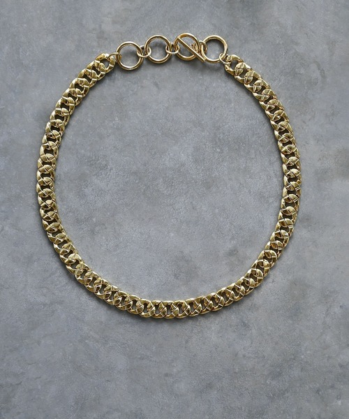 Editors Draw（エディターズドロー）の「ブラスチェーンネックレス【 Ria. Jaysmee/リアジェイズミー】（ネックレス・レディース・A/B・ONE SIZE）」の2枚目の写真