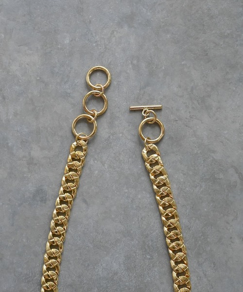 Editors Draw（エディターズドロー）の「ブラスチェーンネックレス【 Ria. Jaysmee/リアジェイズミー】（ネックレス・レディース・A/B・ONE SIZE）」の8枚目の写真