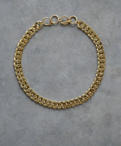 Editors Draw（エディターズドロー）の「ブラスチェーンネックレス【 Ria. Jaysmee/リアジェイズミー】（ネックレス・レディース・A/B・ONE SIZE）」の4枚目の写真