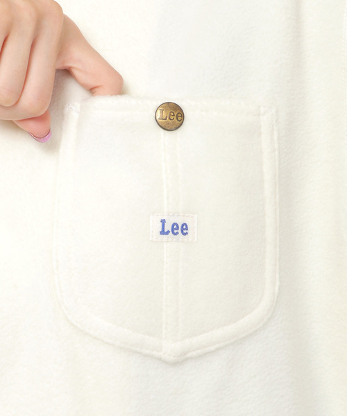 Lee(リー)の「Lee FLEECE CARDIGAN(ブルゾン・レディース・チャコールグレー/ベージュ/オフホワイト・M/L)」の21枚目の写真