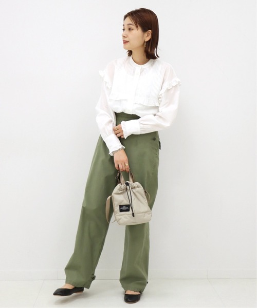 BAGSINPROGRESS(バッグズインプログレス)の「【BAGS IN PROGRESS】NEW BUCKETSHOULDER PADDED:ショルダーバッグ◆(ショルダーバッグ・レディース・ブラック/ベージュ・FREE)」の22枚目の写真