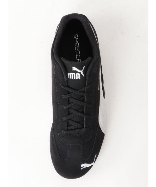 puma スピードキャット ls ブラック スウェード 24.5 ファッション