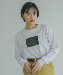 PAGEBOY | プレートロゴロンT(Tシャツ/カットソー)