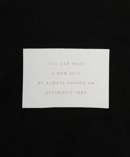 PAGEBOY（ページボーイ）の「プレートロゴロンT（Tシャツ/カットソー・レディース・オフホワイト/ブラック・FREE）」の6枚目の写真