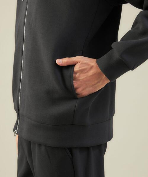 green label relaxing(グリーンレーベルリラクシング)の「<green label relaxing>ソフト ダンボール ジップ パーカー(パーカー・メンズ・ブラック/マスタード/ライトグレー・M/S/L/XL)」の17枚目の写真