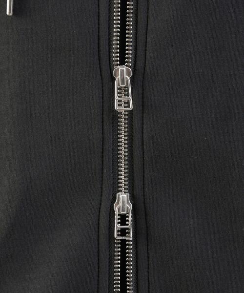 green label relaxing(グリーンレーベルリラクシング)の「<green label relaxing>ソフト ダンボール ジップ パーカー(パーカー・メンズ・ブラック/マスタード/ライトグレー・M/S/L/XL)」の7枚目の写真