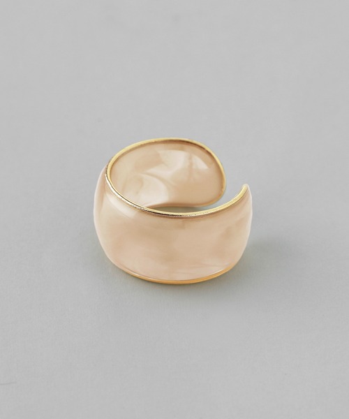 ANEMONE（アネモネ）の「クリアマーブルワイドイヤーカフ（イヤーカフ・レディース・ブラウン/ライトブラウン/ライトピンク・FREE）」の10枚目の写真