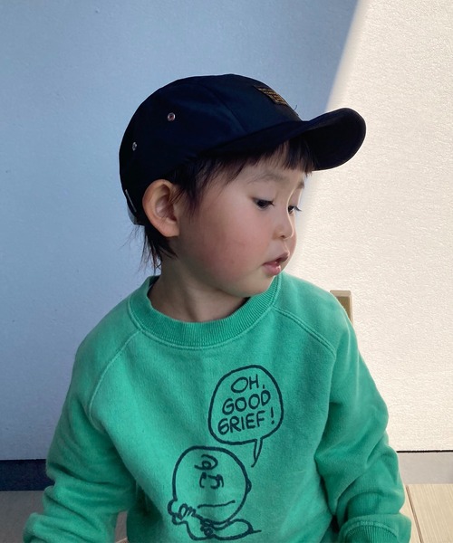 GRIN BUDDY(グリンバディ)の「【GRIN BUDDY/グリンバディ】【キッズ】MA-1キャップ/Kids MA-1 Cap(キャップ・キッズ・ブラック/カーキ・54)」の3枚目の写真