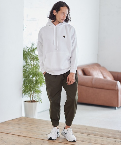 CAMBIO（カンビオ）の「mpa2684-刺繍パーカー_Camo rose（パーカー・メンズ・ブラック/ホワイト・M/XL/L）」の8枚目の写真