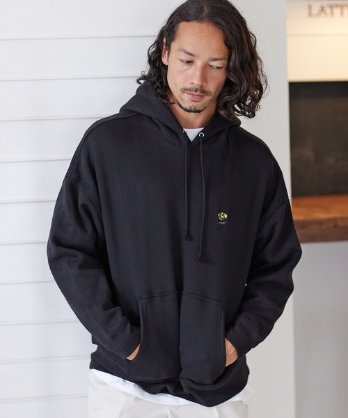 CAMBIO（カンビオ）の「mpa2684-刺繍パーカー_Camo rose（パーカー・メンズ・ブラック/ホワイト・M/XL/L）」の10枚目の写真