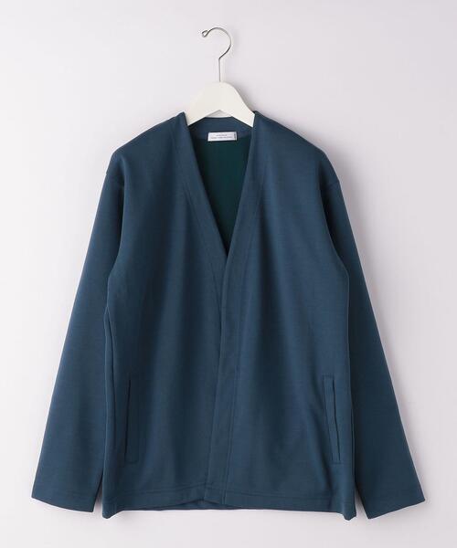 green label relaxing（グリーンレーベルリラクシング）の「＜green label relaxing＞デオセルWフェイス イージー カーディガン -汗消臭-（カーディガン/ボレロ・メンズ・ブラック/ダークブラウン/ロイヤルブルー・S/M/L/XL）」の19枚目の写真