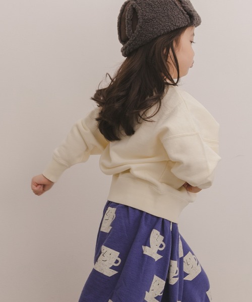 Champion（チャンピオン）の「Champion×DOORS　サガラスウェット(KIDS)（スウェット・キッズ・チャコールグレー/オフホワイト・105/135/90/120）」の7枚目の写真