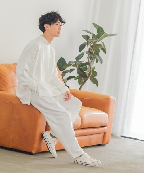 improves（インプローブス）の「ダイバー素材 バルーンシルエット イージーパンツ（その他パンツ・メンズ・ブラック/オフホワイト/グレイッシュベージュ・MEDIUM/LARGE）」の4枚目の写真