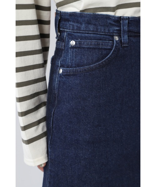 Lee（リー）の「(LEE)デニムミニスカート（スカート・レディース・ブルー/ブラック・SMALL/MEDIUM）」の15枚目の写真