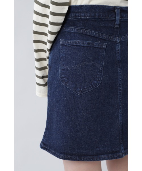 Lee（リー）の「(LEE)デニムミニスカート（スカート・レディース・ブルー/ブラック・SMALL/MEDIUM）」の16枚目の写真