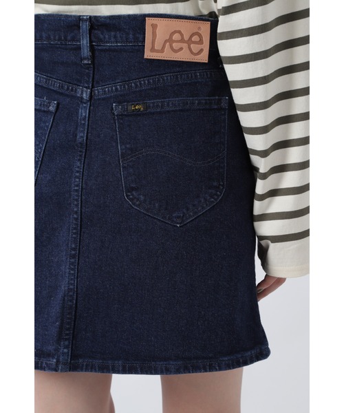 Lee（リー）の「(LEE)デニムミニスカート（スカート・レディース・ブルー/ブラック・SMALL/MEDIUM）」の17枚目の写真
