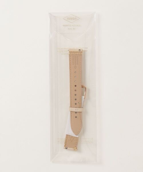 FOSSIL（フォッシル）の「フォッシル 腕時計ベルト レディース  レザー S181504（アナログ腕時計・レディース・Beige・FREE）」の2枚目の写真