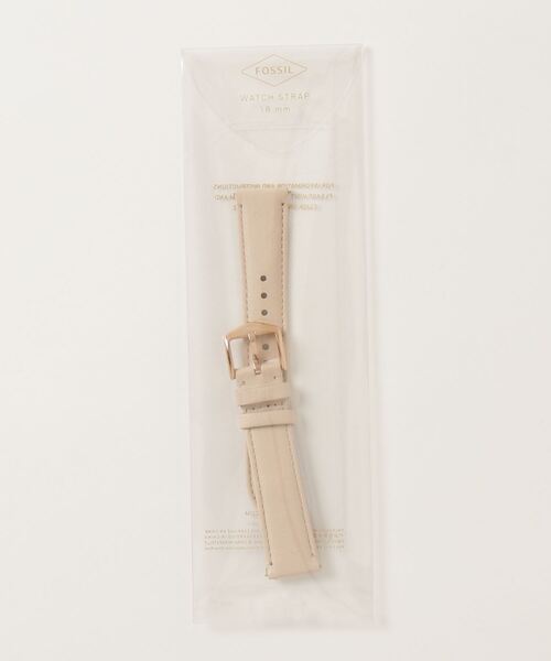FOSSIL（フォッシル）の「フォッシル 腕時計ベルト レディース  レザー S181504（アナログ腕時計・レディース・Beige・FREE）」の3枚目の写真