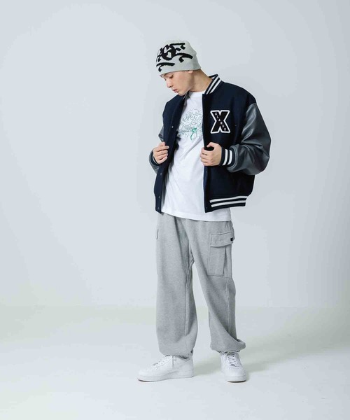 XLARGE（エクストララージ）の「GRAFFITI LOGO BENIE（ニットキャップ/ビーニー・メンズ・ブラック/グレー/オレンジ・ONE SIZE）」の15枚目の写真