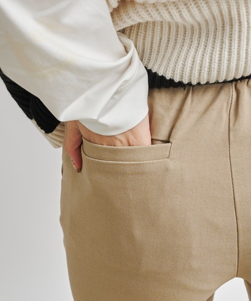 Chez toi(シェトワ)の「ハイテンションストレッチレギパン(その他パンツ・レディース・ブラック/ベージュ/カーキ/インディゴブルー・FREE)」の15枚目の写真