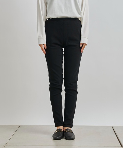 Chez toi(シェトワ)の「ハイテンションストレッチレギパン(その他パンツ・レディース・ブラック/ベージュ/カーキ/インディゴブルー・FREE)」の12枚目の写真