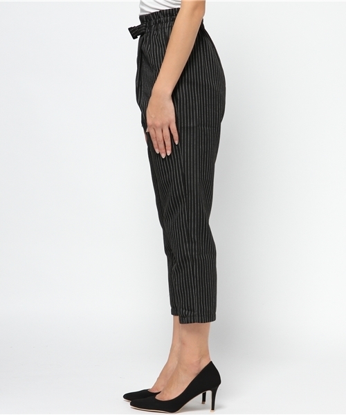 CIAOPANIC（チャオパニック）の「【Ciaopanic】ストライプサルエルストレートPt（その他パンツ・レディース・グレー/ネイビー/ブラック・FREE）」の5枚目の写真