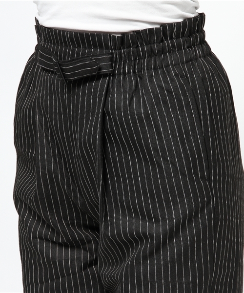 CIAOPANIC（チャオパニック）の「【Ciaopanic】ストライプサルエルストレートPt（その他パンツ・レディース・グレー/ネイビー/ブラック・FREE）」の7枚目の写真