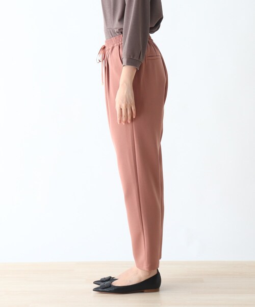 DRESKIP（ドレスキップ）の「◆イージーテーパードパンツ（その他パンツ・レディース・ブラウン系その他2/ブラック/ダークオレンジ・04/02/03）」の5枚目の写真