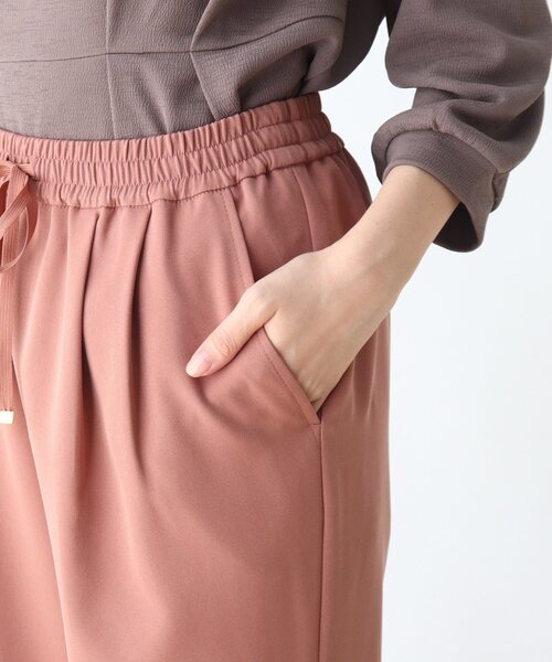 DRESKIP（ドレスキップ）の「◆イージーテーパードパンツ（その他パンツ・レディース・ブラウン系その他2/ブラック/ダークオレンジ・04/02/03）」の7枚目の写真
