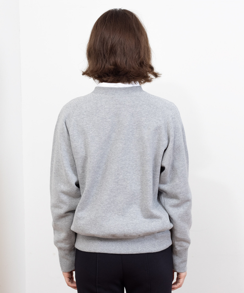 Rouge vif（ルージュヴィフ）の「吊裏毛スウェットプルオーバー（スウェット・レディース・グレー/オフホワイト・フリー）」の15枚目の写真