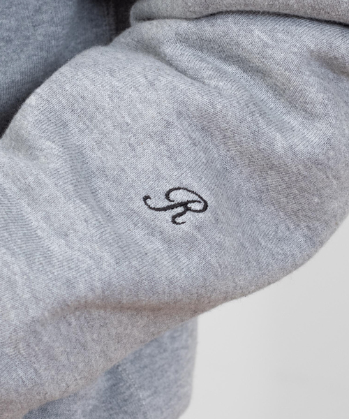 Rouge vif（ルージュヴィフ）の「吊裏毛スウェットプルオーバー（スウェット・レディース・グレー/オフホワイト・フリー）」の11枚目の写真