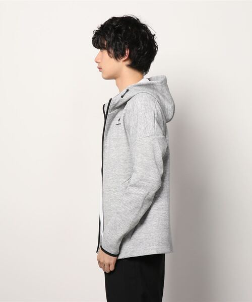 le coq sportif（ルコックスポルティフ）の「【サイクリング】エアスタイリッシュサイクリングシェルジャケット－Soft－【Glambike】 シェルジャケット サイクリングウェア スポーツウェア（スウェット・メンズ・ブラック/杢グレー・S/XL/L/M）」の21枚目の写真