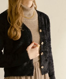Ambre Neige | モヘアライクショートカーデ／【WEB/EC限定商品】(カーディガン/ボレロ)