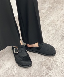 GRISE レザーバックルサボミュール◆