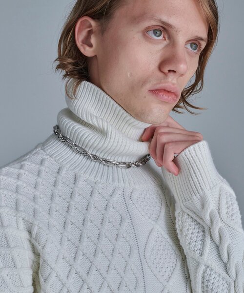 tk.TAKEO KIKUCHI（ティーケータケオキクチ）の「◆JARAJARAネックレスRICH（ネックレス・メンズ・シルバー/ゴールド・00）」の2枚目の写真