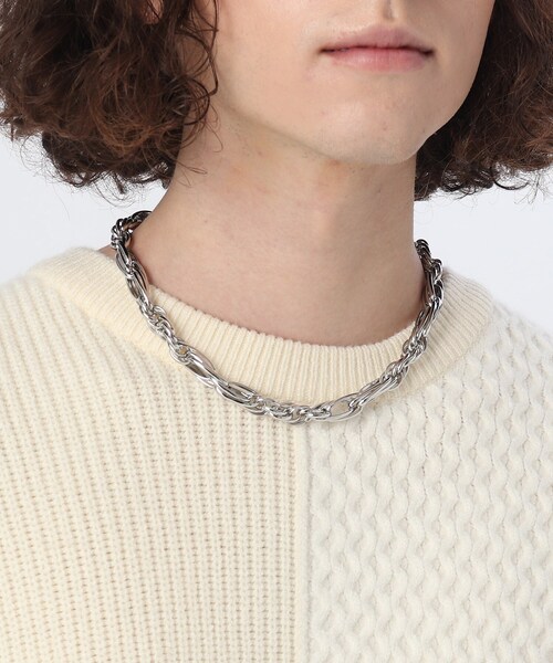 tk.TAKEO KIKUCHI（ティーケータケオキクチ）の「◆JARAJARAネックレスRICH（ネックレス・メンズ・シルバー/ゴールド・00）」の13枚目の写真