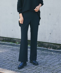 RIVE DROITE | カジュアルなタウンユースにぴったり　ストレッチウォームフレアーパンツ(その他パンツ)