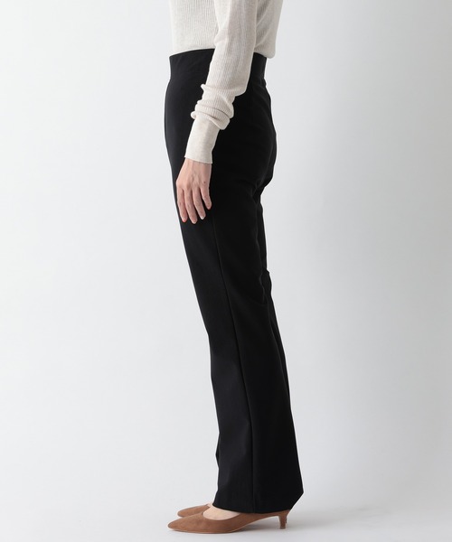 RIVE DROITE（リヴドロワ）の「《2サイズ展開》カジュアルなタウンユースにぴったり　ストレッチウォームフレアーパンツ（その他パンツ・レディース・ブラック・36/38）」の10枚目の写真