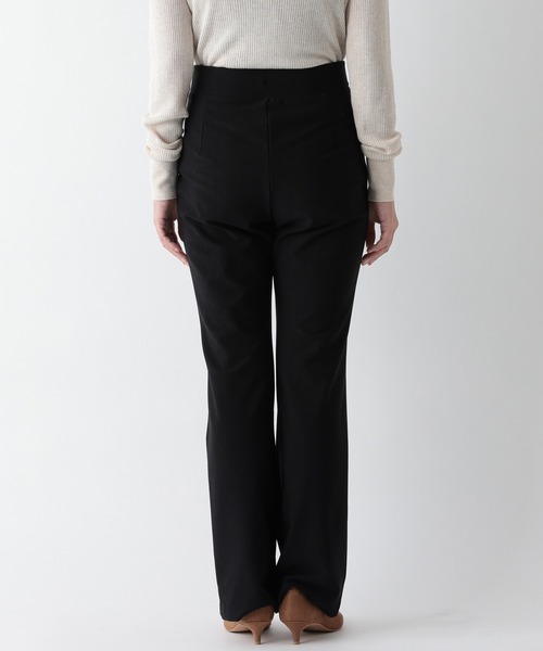 RIVE DROITE（リヴドロワ）の「《2サイズ展開》カジュアルなタウンユースにぴったり　ストレッチウォームフレアーパンツ（その他パンツ・レディース・ブラック・36/38）」の11枚目の写真