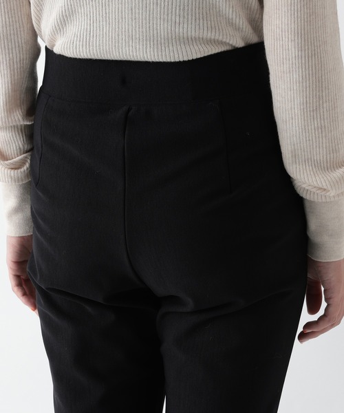RIVE DROITE（リヴドロワ）の「《2サイズ展開》カジュアルなタウンユースにぴったり　ストレッチウォームフレアーパンツ（その他パンツ・レディース・ブラック・36/38）」の12枚目の写真