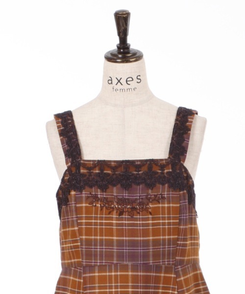 axes femme（アクシーズファム）の「タータンチェック柄